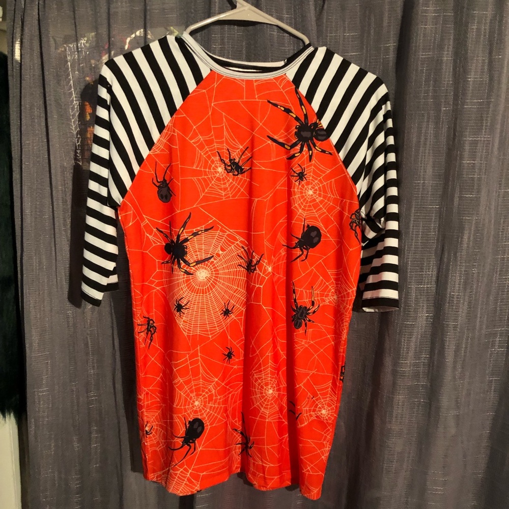Spider Baseball style tee